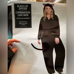 Black Cat Zipster Costume